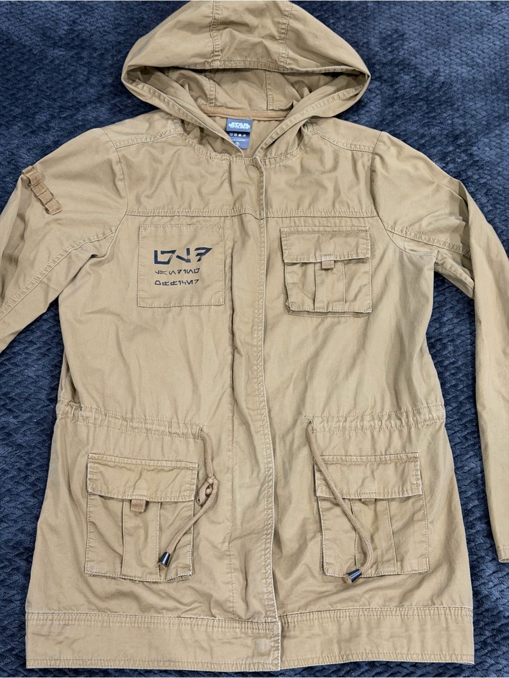 Star Wars The Last Jedi Rose Tico Hooded Utility Jacket by Her Universe, Sz S